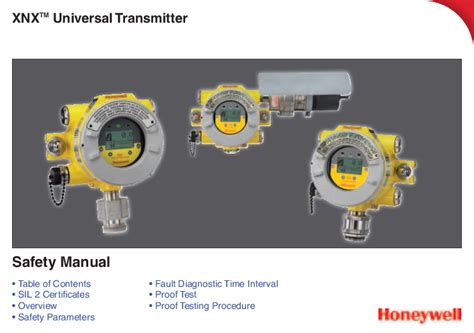 XNX™ Universal Transmitter Manual Revision 3